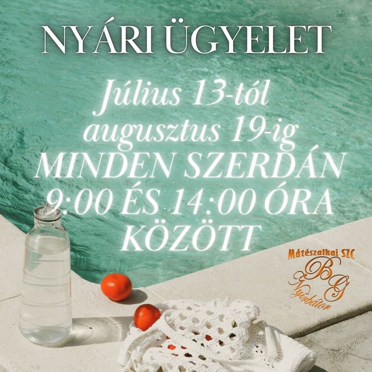 Nyári ügyelet