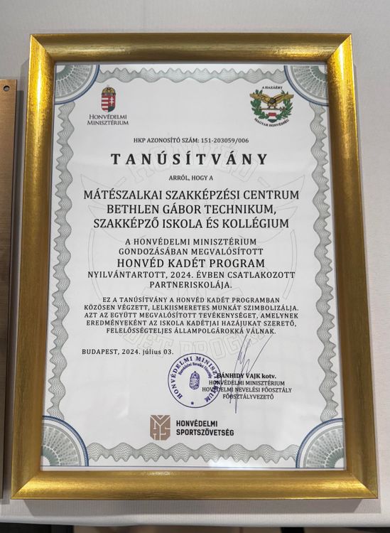 Honvéd Kadét Program